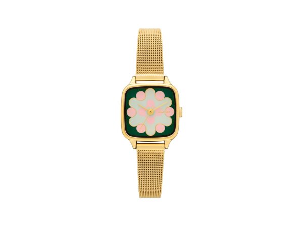 Armbanduhr Komono Kate Aurora Royale Gold Green Blush