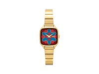 Armbanduhr Komono Kate Aurora Trak Gold Maroon Blue