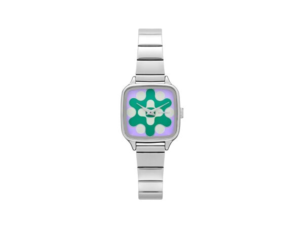 Armbanduhr Komono Kate Aurora Trak Silver Lilac