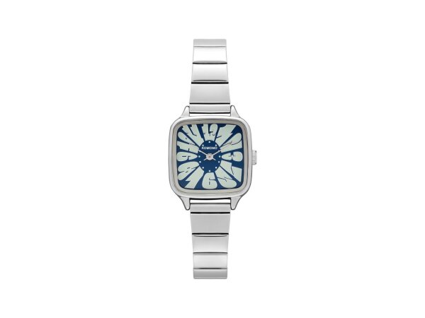 Armbanduhr Komono Kate Flower Trak Silver Blue Cloud