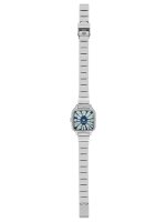 Armbanduhr Komono Kate Flower Trak Silver Blue Cloud