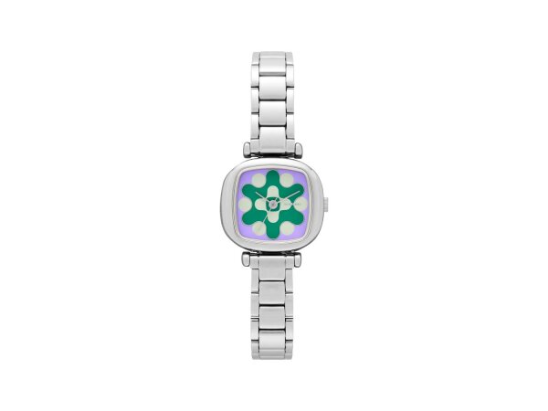 Armbanduhr Komono Moneypenny Aurora Tire Silver Lilac