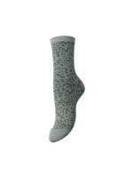Socken Pieces PCSebby Glitter Long 1-Pack Pattern Castor Gray/LEO