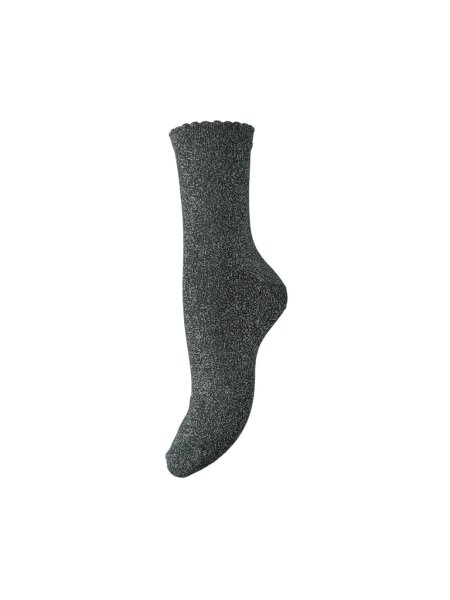Socken Pieces PCSebby Glitter Long 1-Pack Socks Darkest Spruce