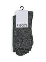 Socken Pieces PCSebby Glitter Long 1-Pack Socks Darkest Spruce