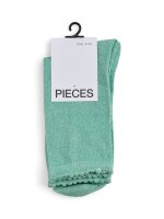 Socken Pieces PCSebby Glitter Long 1-Pack Socks Winter Green