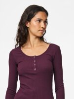 Shirt Pieces PCKitte LS Top NOOS Winetasting