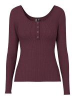 Shirt Pieces PCKitte LS Top NOOS Winetasting