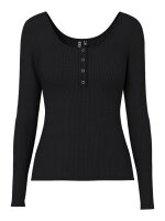 Shirt Pieces PCKitte LS Top NOOS Black