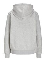 Sweatjacke JJXX JXAbbie RLX LS Zip Hood Light Grey