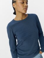 Pullover Object OBJThess L/S O-Neck Knit Dark Denim/Melange