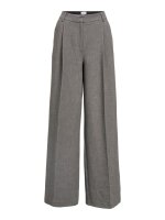 Hose Object OBJIvy Wide Pant Dark Grey Melange