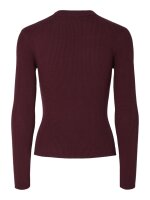 Pullover Pieces PCMira LS O-Neck Knit Tawny Port