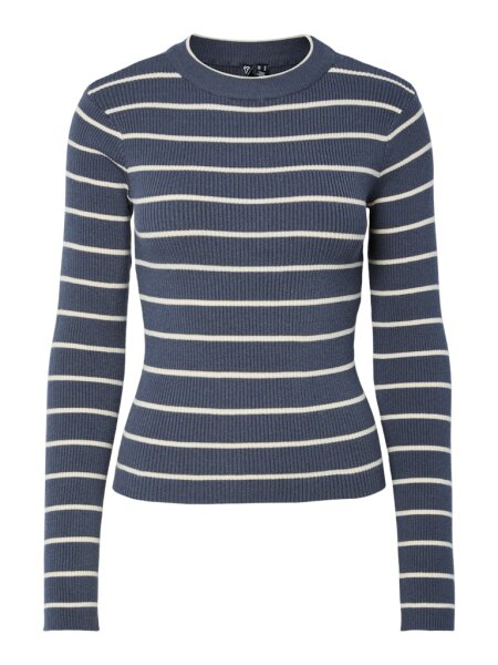 Pullover Pieces PCMira LS O-Neck Knit Ombre Blue/Birch