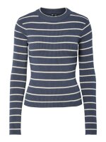Pullover Pieces PCMira LS O-Neck Knit Ombre Blue/Birch