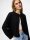 Cardigan Pieces PCOrina LS O-Neck Knit Black