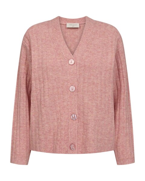 Cardigan Freequent FQHara Light Mahogany Melange