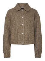 Jacke Pieces PCNadia Short Jacket Morel Melange