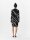 Kleid Object ObjRay L/S Knit Dress Black/Desert Taupe