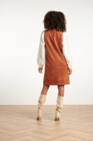Kleid Smashed Lemon 25620 Cognac