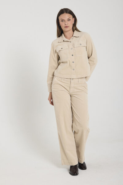 Hose Freequent FQCordy Pants Moonbeam