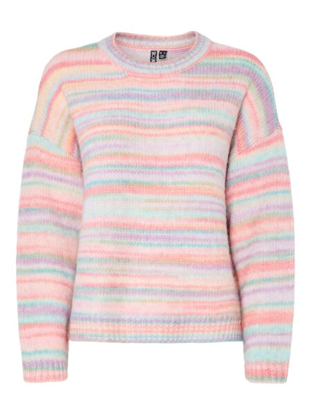 Pullover Pieces PCOrman LS O-Neck Knit Pink-A-Boo