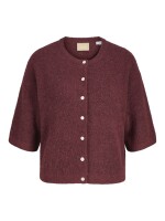 Cardigan JJXX JXEvi SS Knit Cabernet