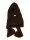 Balaklava Object OBJMilu Scarf Knit Balaclava Seal Brown