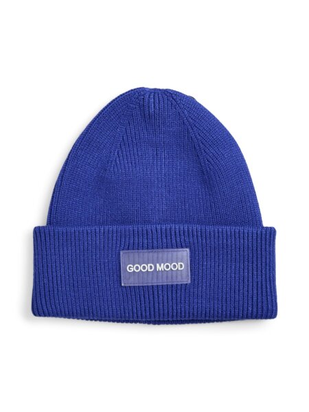 Mütze Pieces PCNolla Hood w. Patch Bluing