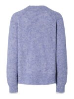Pullover Pieces PCIvy Contrast Knit Baby Lavender