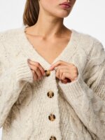 Cardigan Pieces PCNina LS V-Neck Knit Birch