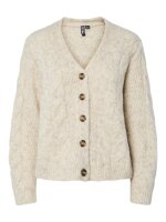 Cardigan Pieces PCNina LS V-Neck Knit Birch