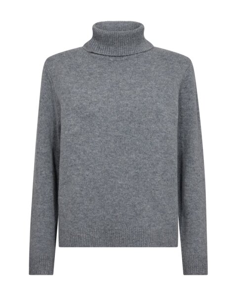 Pullover Freequent FQWinka Roll-Neck Medium Grey