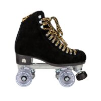 Rollschuhe Moxi Panther Black Suede US 8/39