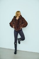 Jacke Freequent FQPona Jacket Coffee Bean w. Black