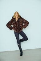 Jacke Freequent FQPona Jacket Coffee Bean w. Black