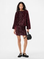 Rock Pieces PCKam HW New Short Skirt Tawny Port