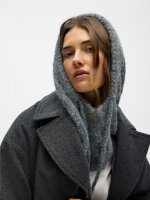 Balaklava Object OBJMilu Knit Balaclava Medium Grey Melange