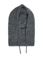 Balaklava Object OBJMilu Knit Balaclava Medium Grey Melange
