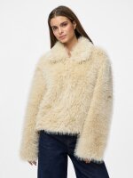 Jacke Pieces PCJilla Short Fluffy Jacket Birch