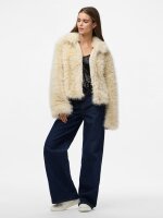 Jacke Pieces PCJilla Short Fluffy Jacket Birch
