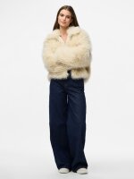 Jacke Pieces PCJilla Short Fluffy Jacket Birch