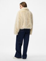 Jacke Pieces PCJilla Short Fluffy Jacket Birch