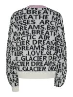 Pullover Pieces PCJules O-Neck Knit BC Cloud dancer