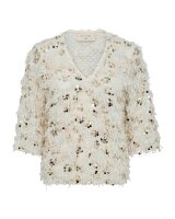 Pullover Freequent FQNolla Blouse Moonbeam Gold
