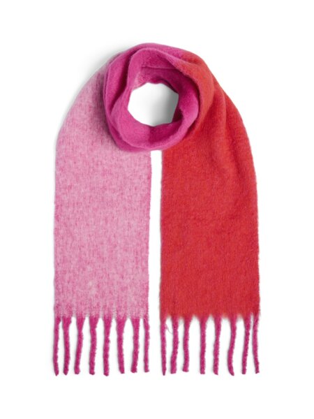 Schal Pieces PCBea Narrow Long Scarf Beetroot