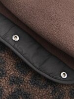 Weste JJXX JXVera Teddy Vest Seal Brown/Leopard