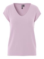 Shirt Pieces PCBillo Tee Lurex Stripes Winsome Orchid