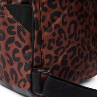 Rucksack Roka Canfield Small Recycled Canvas Leopard Print