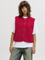 Weste JJXX JXVera Teddy Vest Scarlet Sage